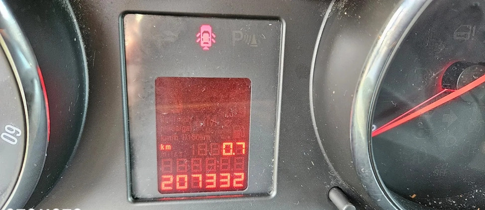 Opel Meriva cena 19900 przebieg: 207000, rok produkcji 2011 z Ryki małe 352